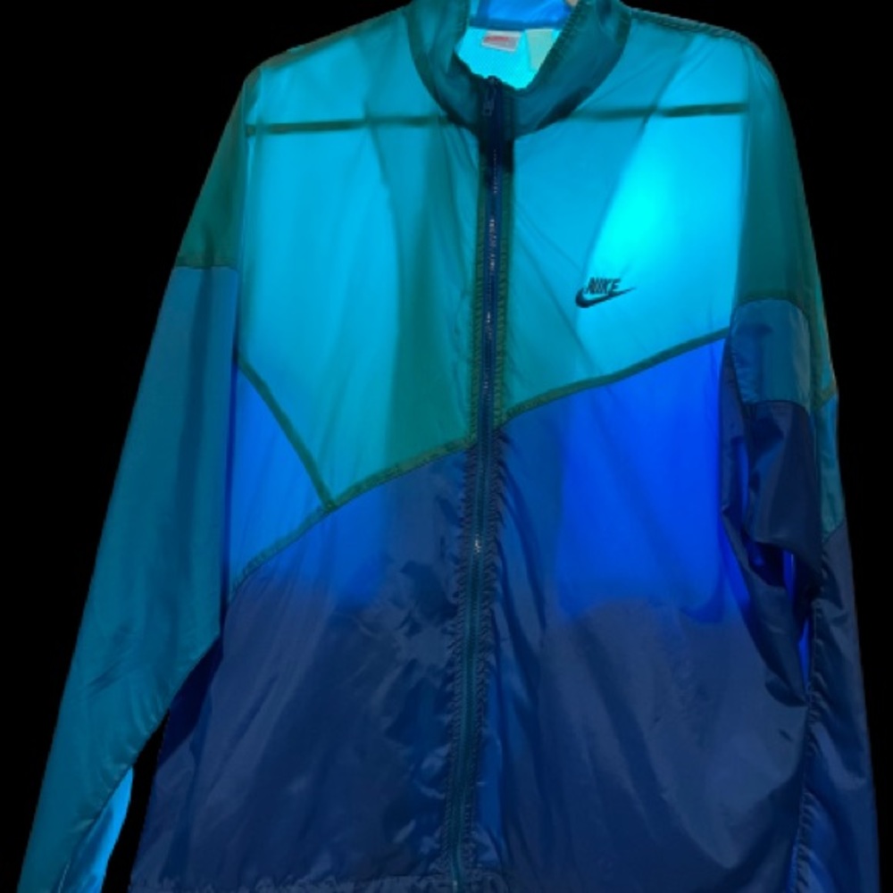 Vintage Oversized Large Nike Zip Up Windbreaker Jacket Unisex